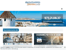 Tablet Screenshot of excursionescruceros.info